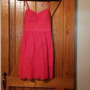 Pull on red sundress